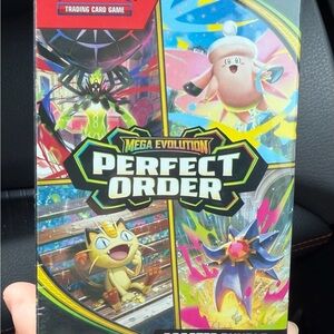 Pokemon Mega Evolution PERFECT ORDER Booster Bundle